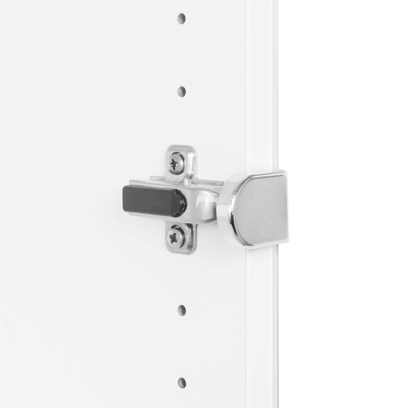 UNI Vitrinenschrank mit Hängeregister | 5 OH, 800 x 1897 mm, Weiß