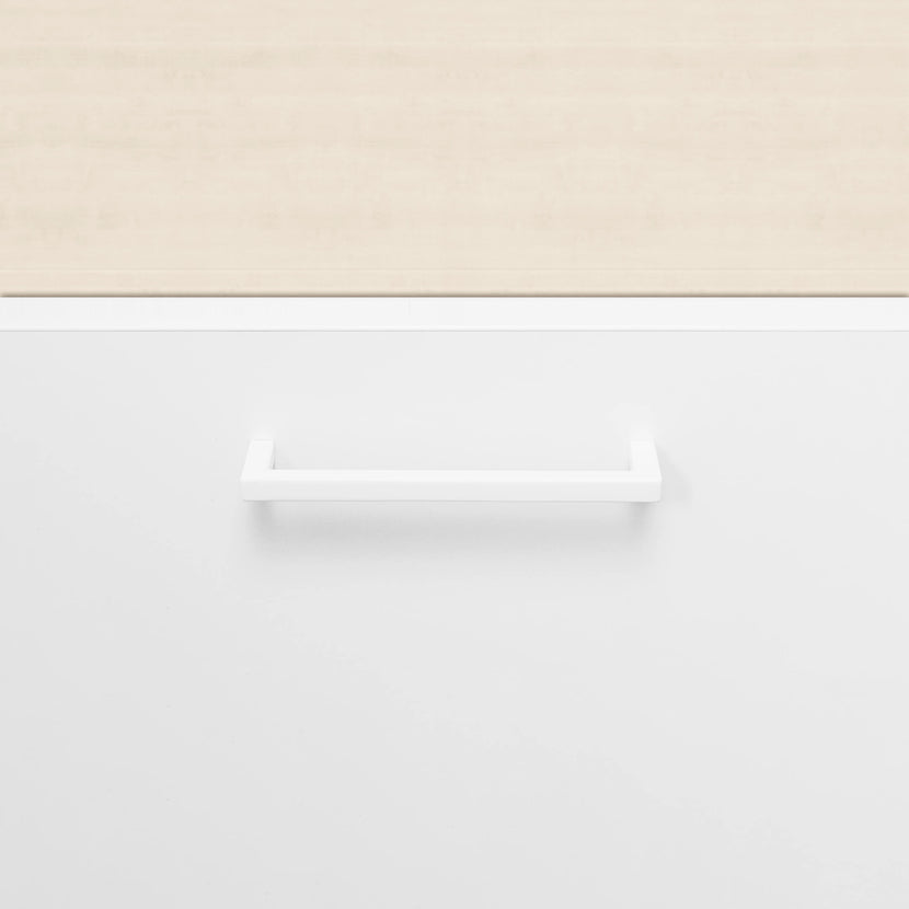 UNI Combined cabinet with hanging register | 5 Oh, 800 x 1897 mm, maple / white