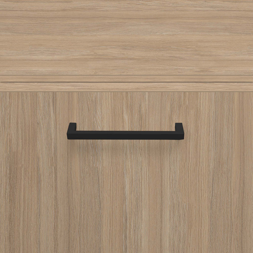 UNI Kombischrank mit Hängeregister | 5 OH, 800 x 1897 mm, Bernsteineiche