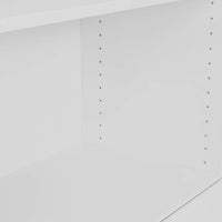 UNI Combined cabinet with hanging register | 5 Oh, 800 x 1897 mm, pearl gray