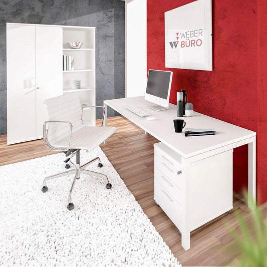 NOVA Berlin - bureau complet | Blanc