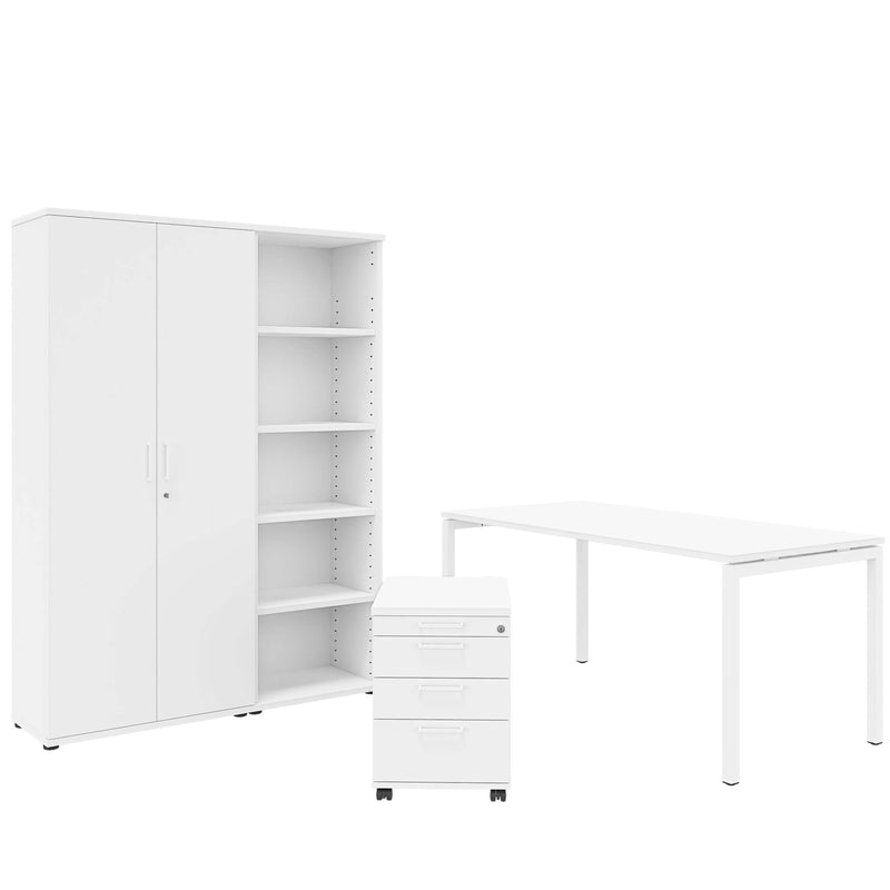 NOVA Berlin - Komplettbüro | Weiß - 1 Main Image