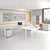 NOVA Frankfurt - complete office | Team desk, white