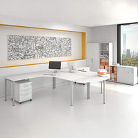 NOVA Frankfurt - complete office | Team desk, white