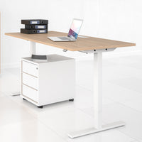NOVA Roll container | 3 drawers, 600 mm deep, white