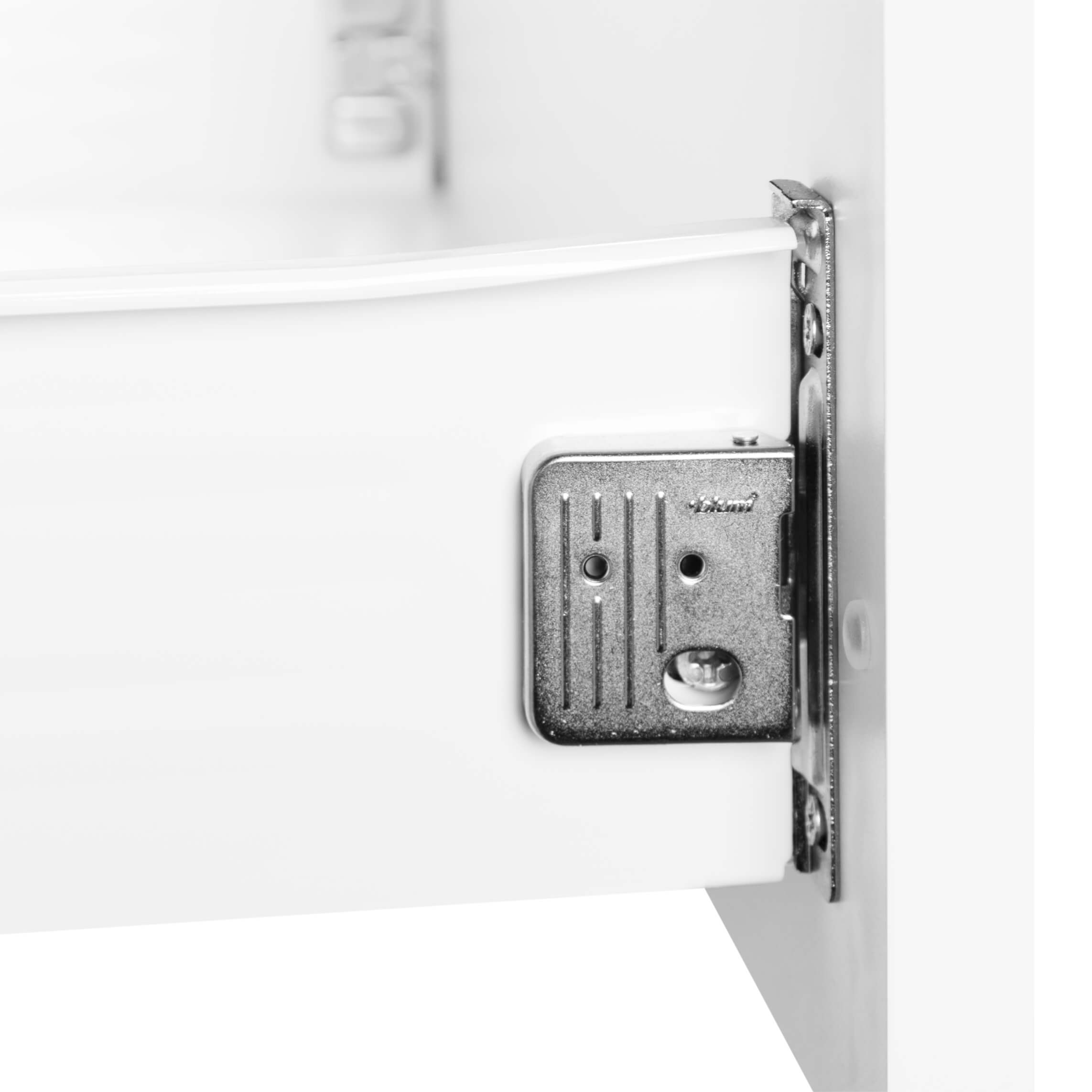 NOVA roll container | 2 XL drawers + 1 small parts compartment, 600 mm deep, white