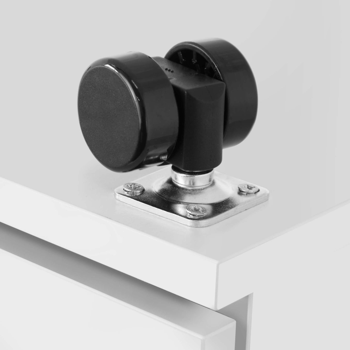 NOVA Rollcontainer | 3 Schubladen, 600 mm tief, extra schmal, Weiß