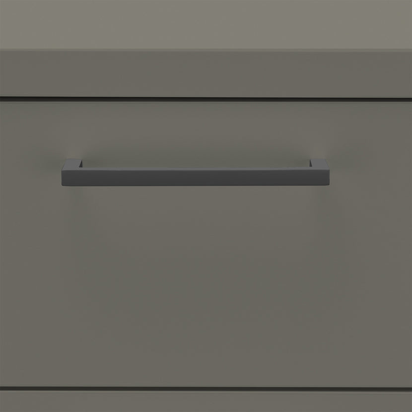 OPTIMA roll container | 3 drawers + 1 small parts compartment, 600 mm deep, Cubanit gray
