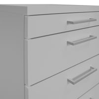 OPTIMA roll container | 3 drawers + 1 small parts compartment, 600 mm deep, pearl gray