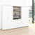 UNI Wall wall | 5 Oh, 2400 x 1897 mm, maple / white