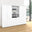 UNI Parete muro | 5 Oh, 2400 x 1897 mm, bianco