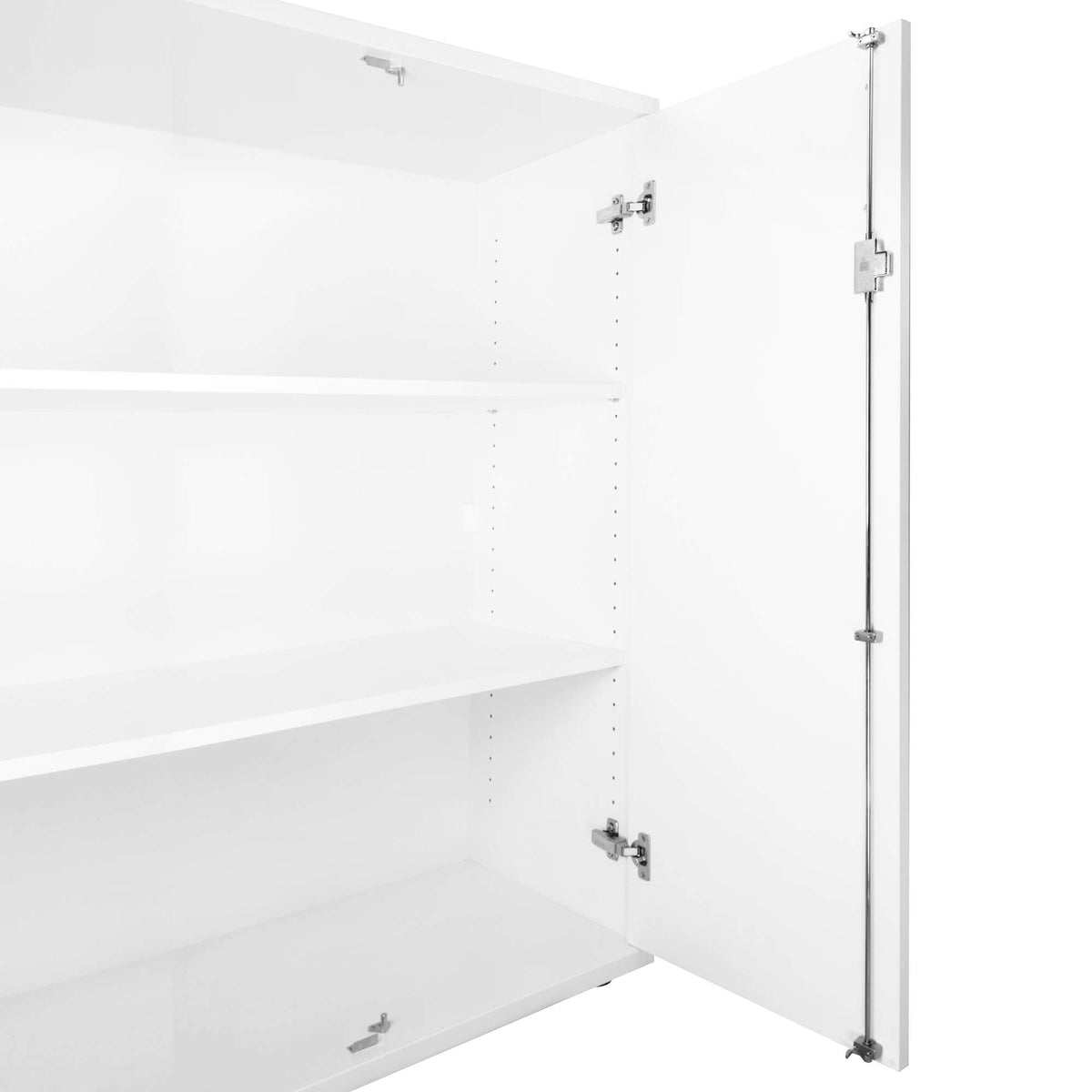UNI Cabinet wall | 3 OH, 2400 x 1143 mm, White  - 14 Lightbox Main Image