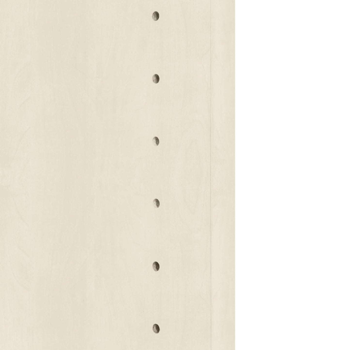 UNI Parete muro | 5 OH, 2000 x 1897 mm, acero / bianco