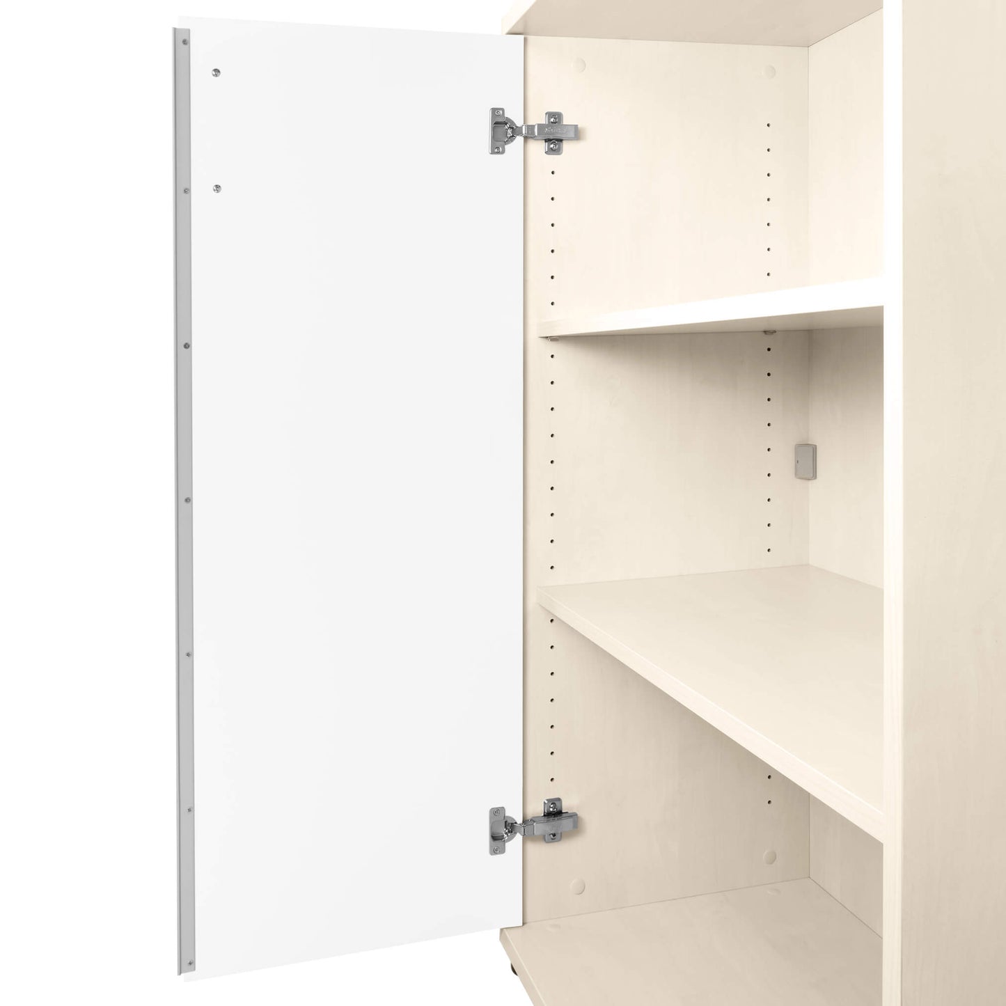 UNI Schrankwand | 5 OH, 3200 x 1897 mm, Ahorn / Weiß