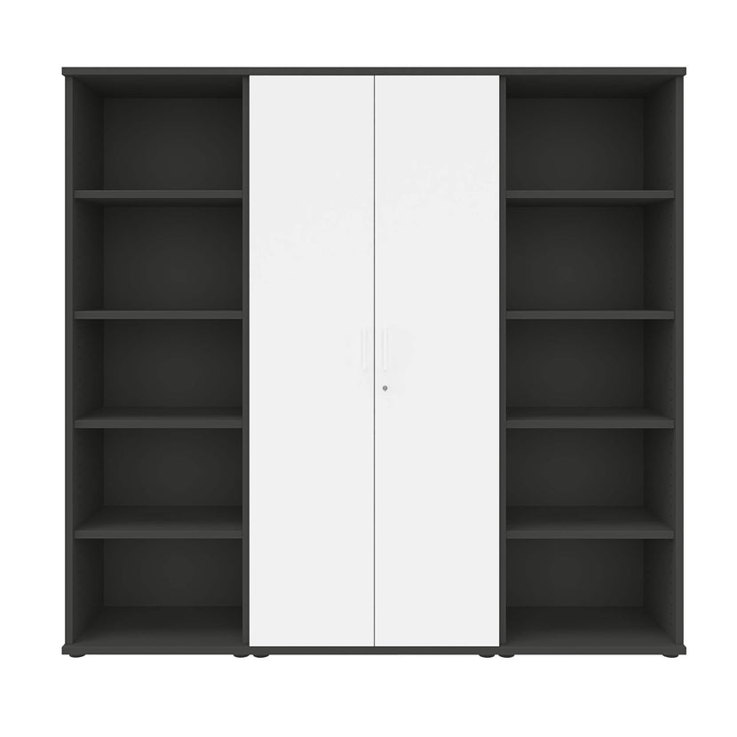 UNI Mur mur | 5 oh, 2000 x 1897 mm, anthracite / blanc