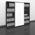 UNI Wall wall | 5 Oh, 2000 x 1897 mm, anthracite / white