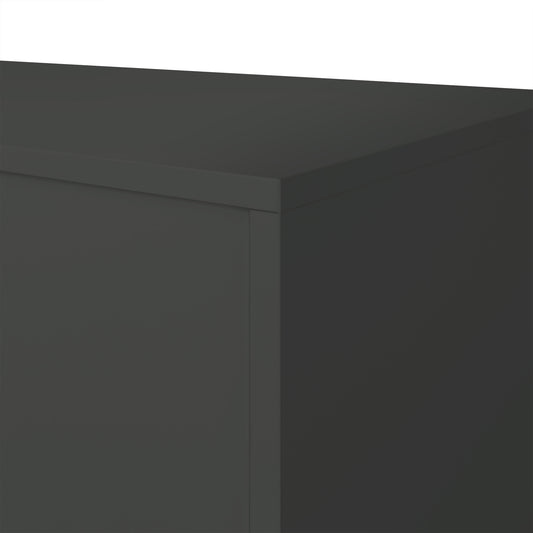 UNI Mur mur | 5 oh, 2600 x 1897 mm, anthracite / blanc