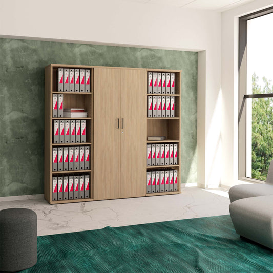 UNI Parete muro | 5 Oh, 2000 x 1897 mm, quercia ambra