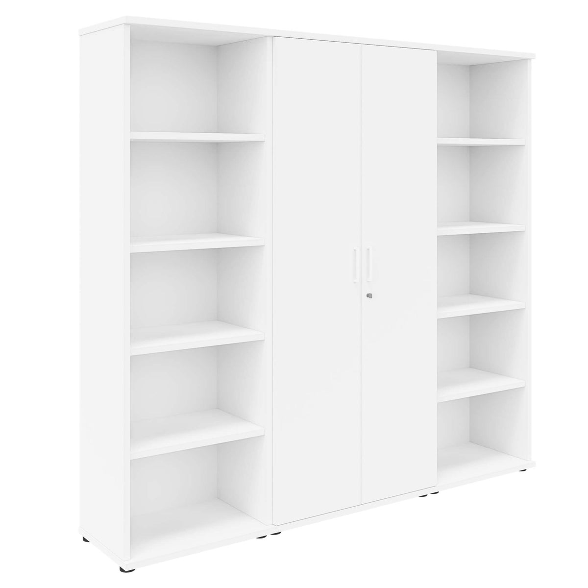 UNI Armadio componibile | 5 OH, 2000 x 1897 mm, Bianco  - 2 Lightbox Main Image
