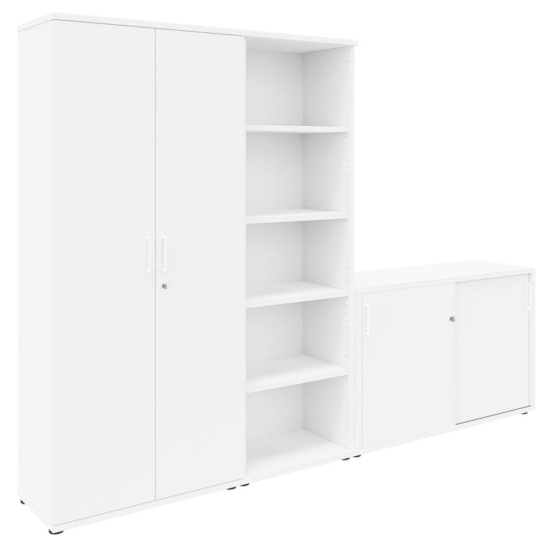 UNI Mobile contenitore | 5 OH, 2600 x 1897 mm, bianco  - 2 Main Image