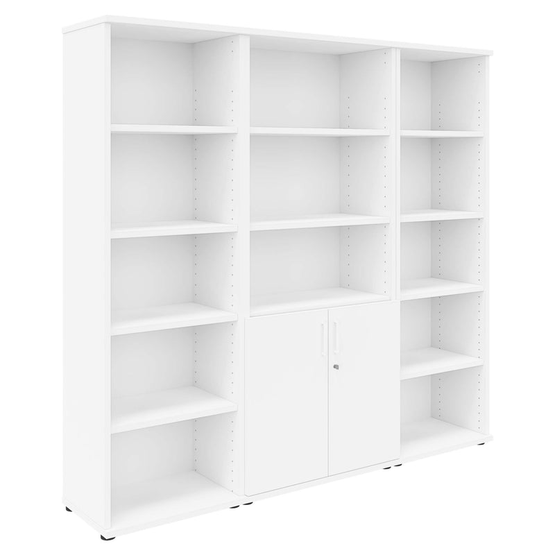UNI Cabinet wall | 5 OH, 2000 x 1897 mm, White  - 2 Main Image