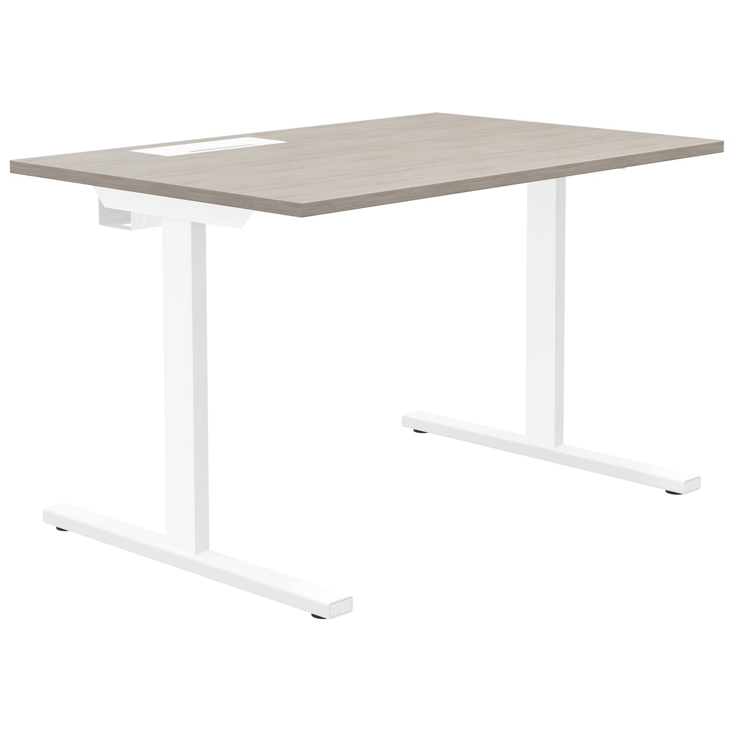 T-EASY desk | 1200 x 800 mm, electrified, northern oak grey