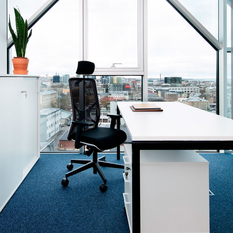 Nova u desk | 1600 x 800 mm, white - 9 Main Image