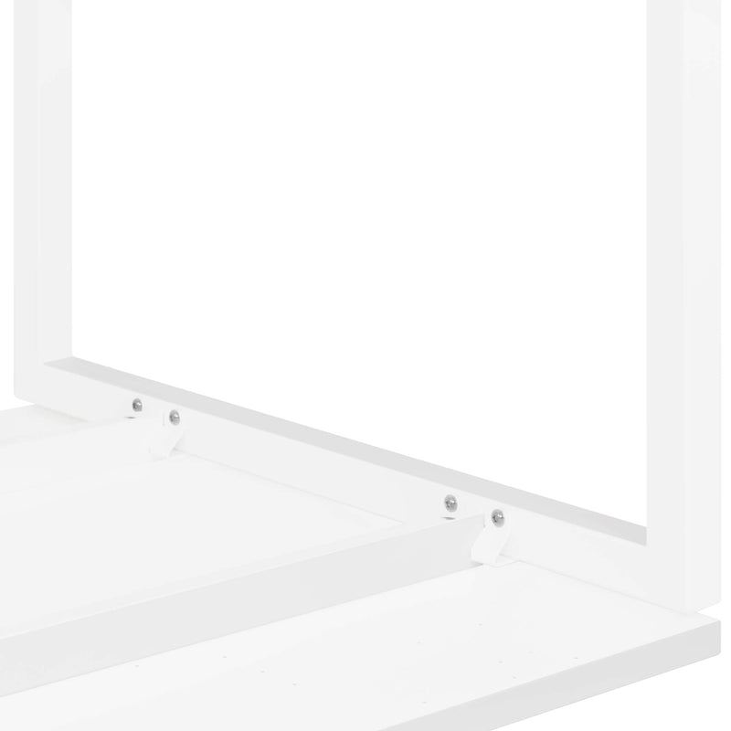 Nova u desk | 1600 x 800 mm, white - 4 Main Image