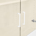 UNI Armoire vitrine | 5 OH, 800 x 1897 mm, érable / blanc  - 9 Thumbnail Image