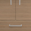UNI Armadio vetrina con cartelle sospese | 5 OH, 800 x 1897 mm, rovere ambra  - 4 Thumbnail Image
