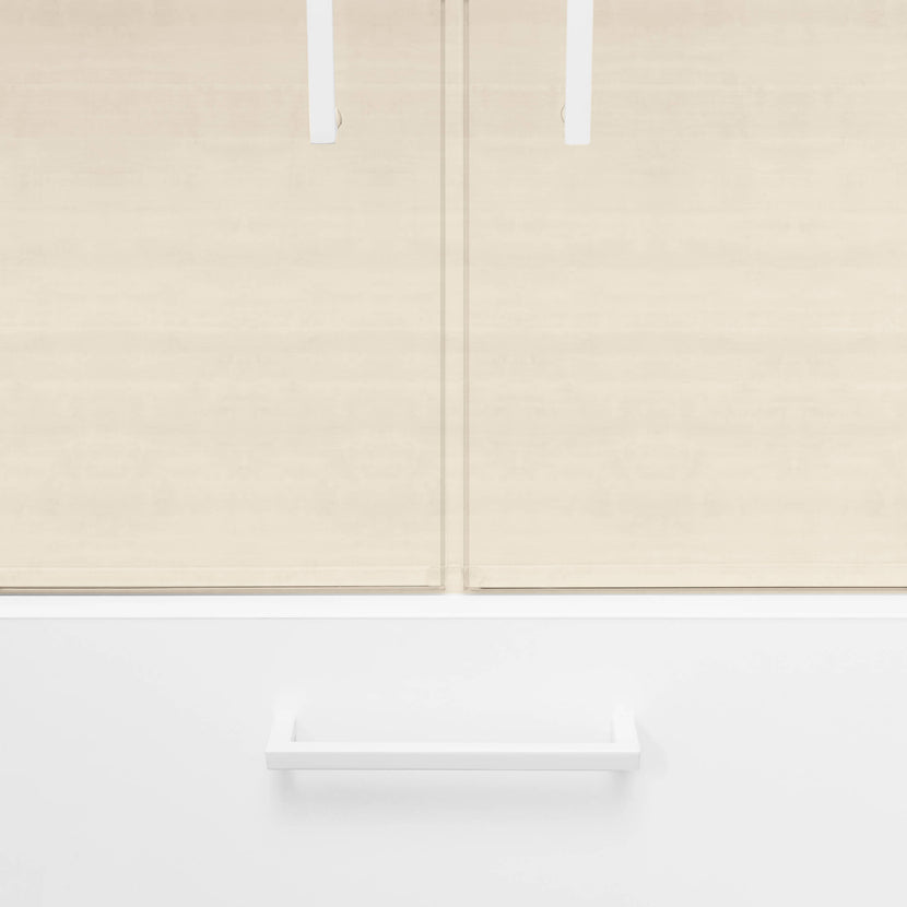 UNI Gabinetto di vetrina con registro dei ganci | 5 OH, 800 x 1897 mm, acero / bianco