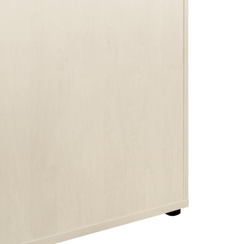 UNI Armadio vetrina con classificatore sospeso | 5 OH, 800 x 1897 mm, Acero / Bianco  - 13 Main Image