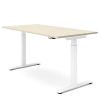 ACTIVE Scrivania | Regolabile elettricamente in altezza, 1600 x 800 mm, acero