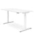 Active desk | 1600 x 800 mm, electrically height adjustable, white