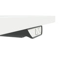 ACTIVE Schreibtisch | elektrisch höhenverstellbar, 1600 x 800 mm, Weiß - 4 Thumbnail Image