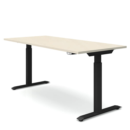 ACTIVE desk | Electrically height adjustable, 1800 x 800 mm, maple