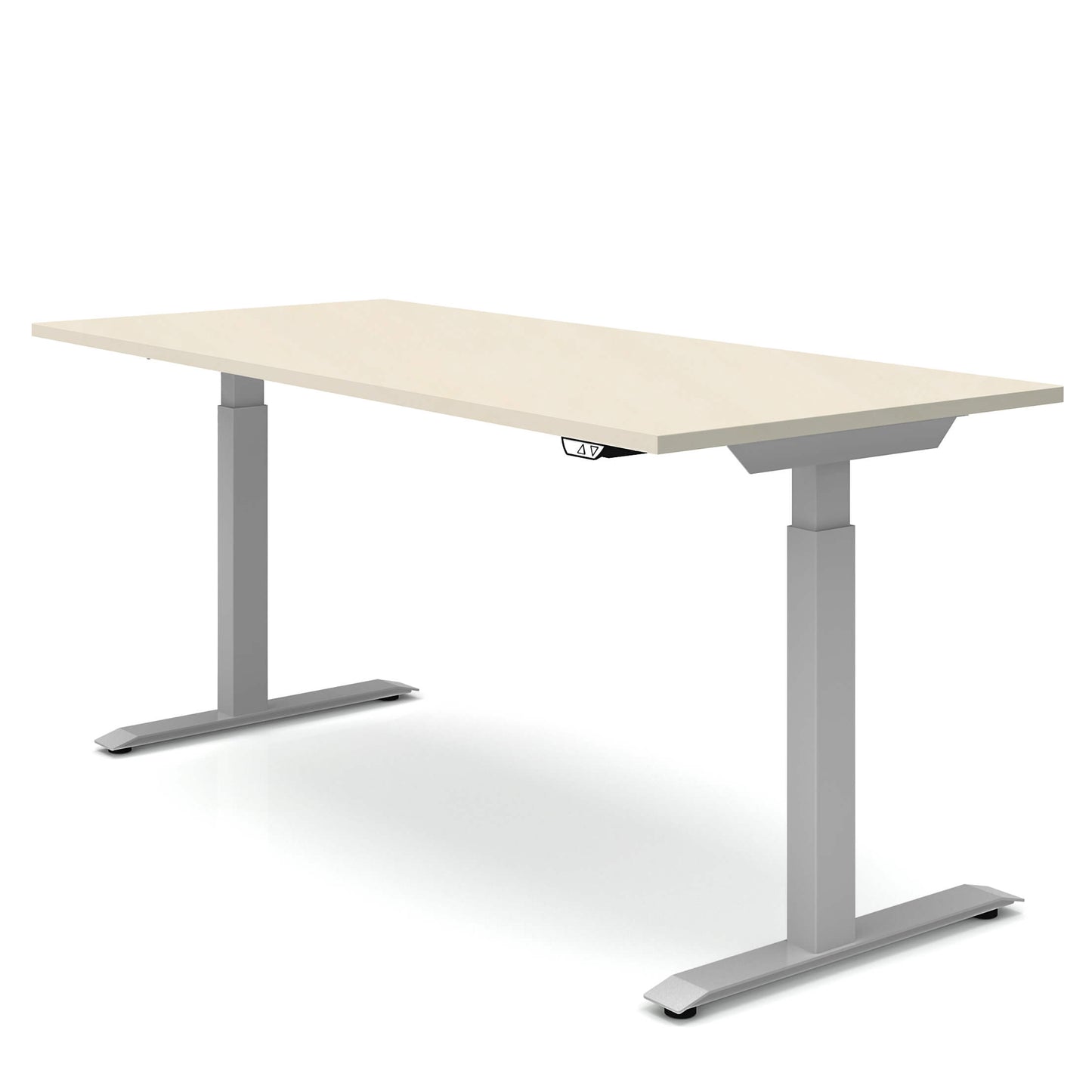 ACTIVE Bureau | Réglable à hauteur électrique, 1800 x 800 mm, érable