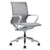 PROV Bürodrehstuhl | Atmungsaktiver Netzrücken, Wippmechanik, Grau