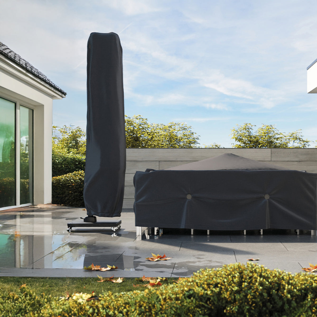 Platinum AeroCover Sonnenschirmabdeckung | 550-600 x 2600 mm, Anthrazit - 2 Lightbox Main Image