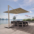 Platinum BEAUFORT Ampelschirm | 3200 x 3200 mm, 360° drehbar, Scherensystem - 9 Thumbnail Image