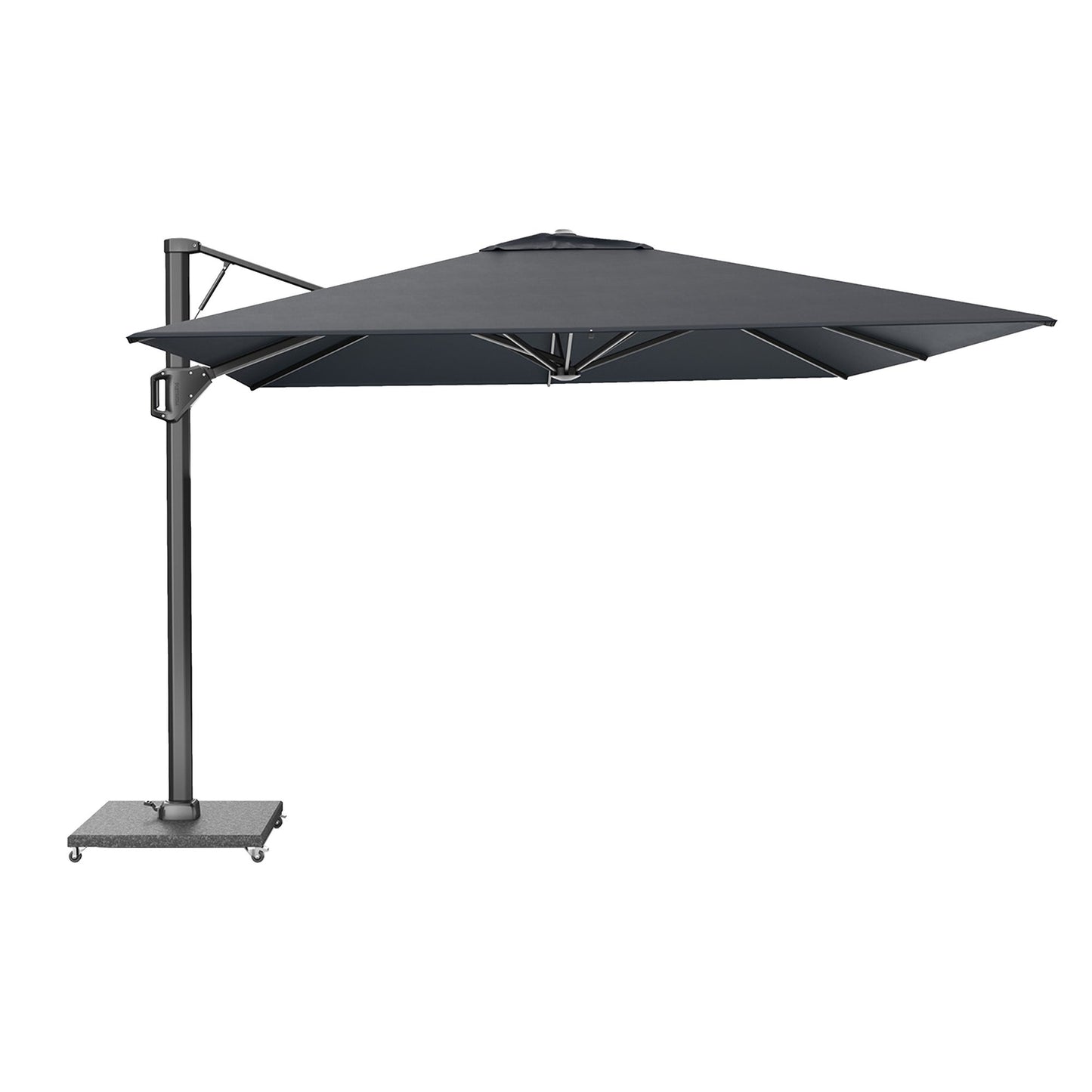 Platinum BEAUFORT Ampelschirm | 3200 x 3200 mm, 360° drehbar, Scherensystem