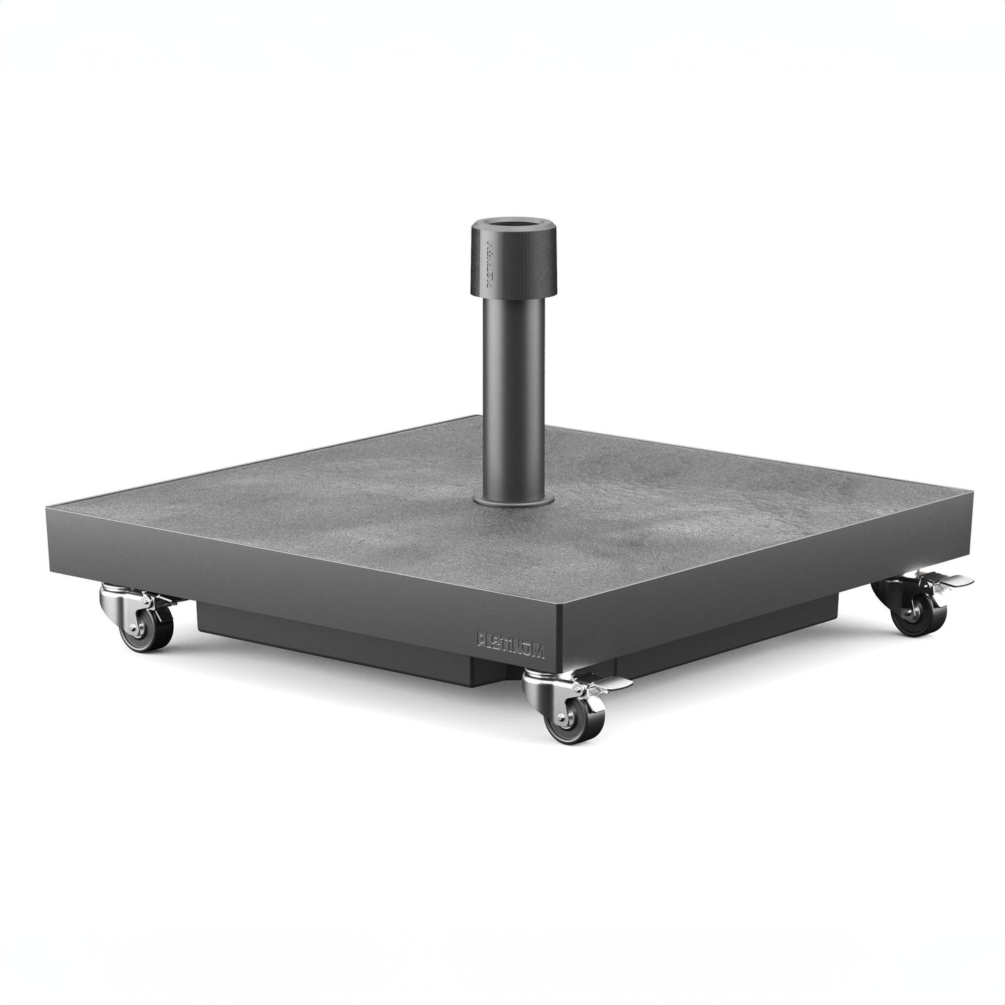 Platinum CERAMICA Schirmständer | Mit Rollen, Keramik, 40 kg, für Stockschirme