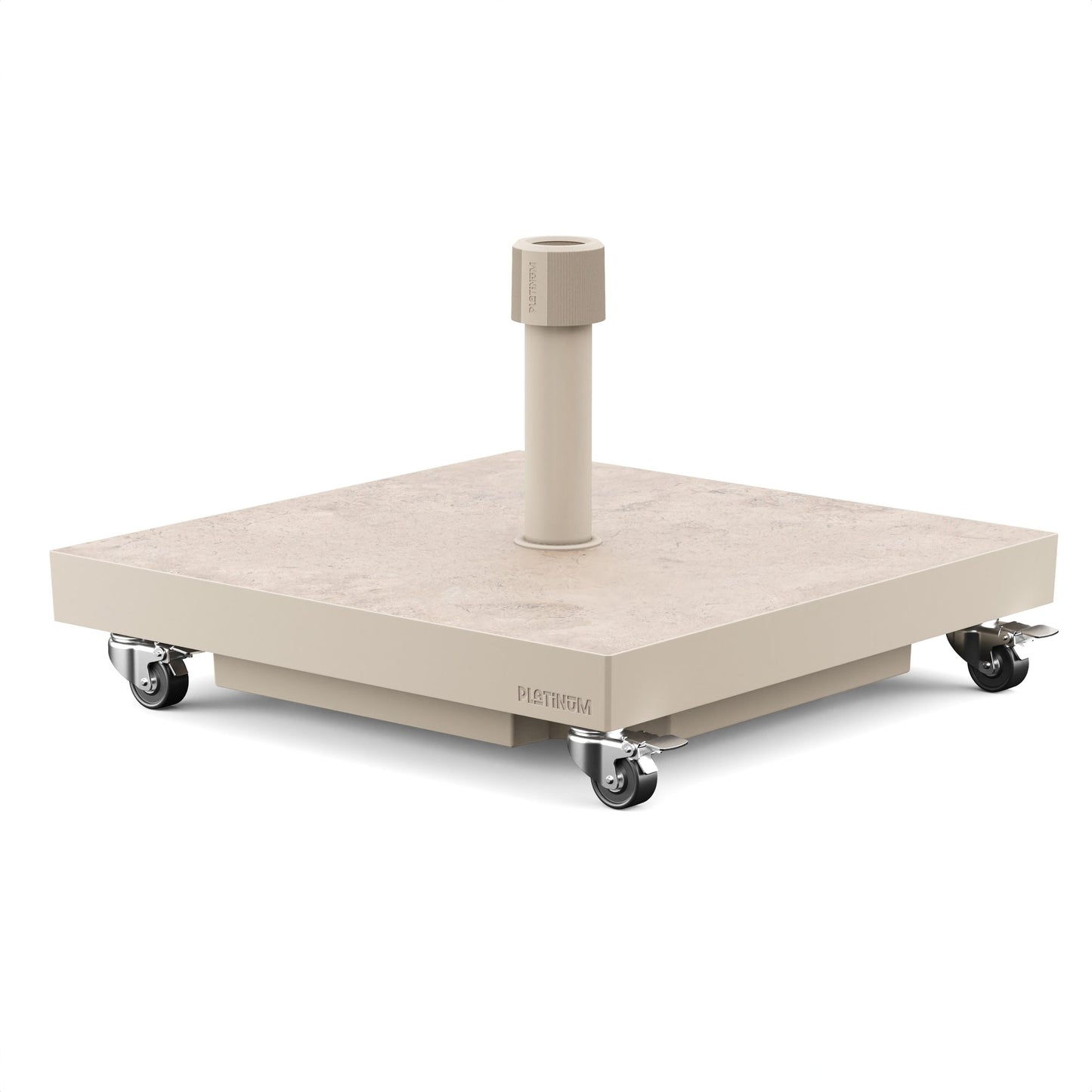 Platinum CERAMICA Schirmständer | Mit Rollen, Keramik, 40 kg, für Stockschirme