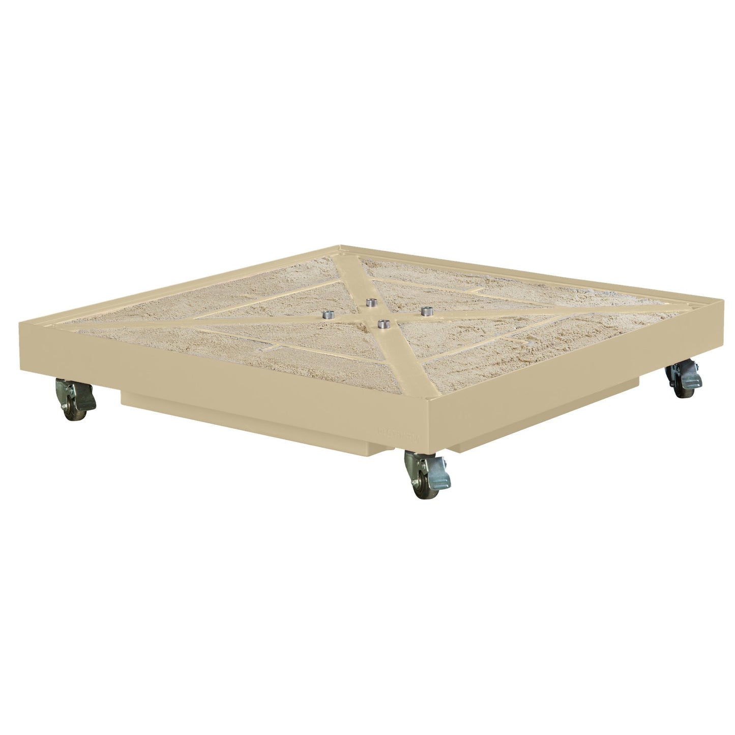 Platinum CERAMICA Schirmständer | Mit Rollen, Keramik, 90 kg, für Ampelschirme