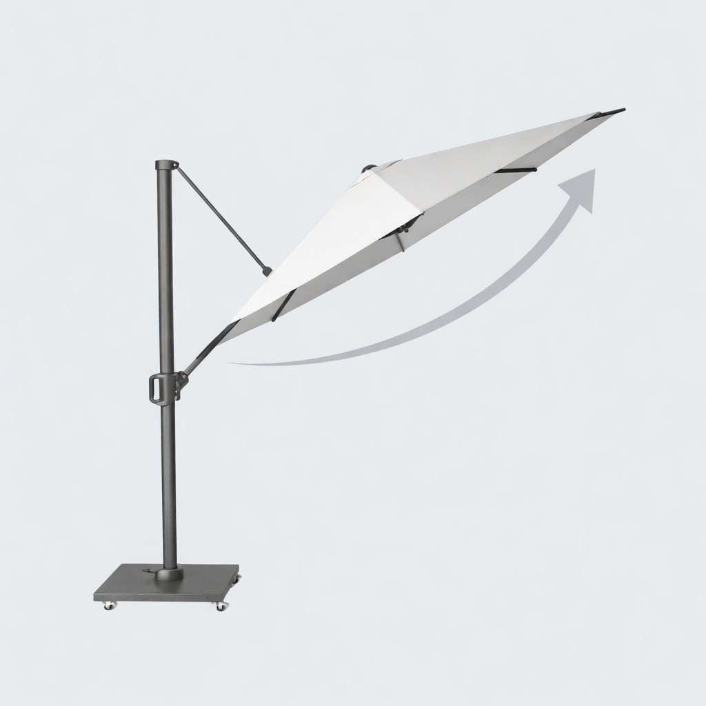 Platinum CHALLENGER T1 Ampelschirm | 3000-4000 x 3000-3500 mm, 360° drehbar