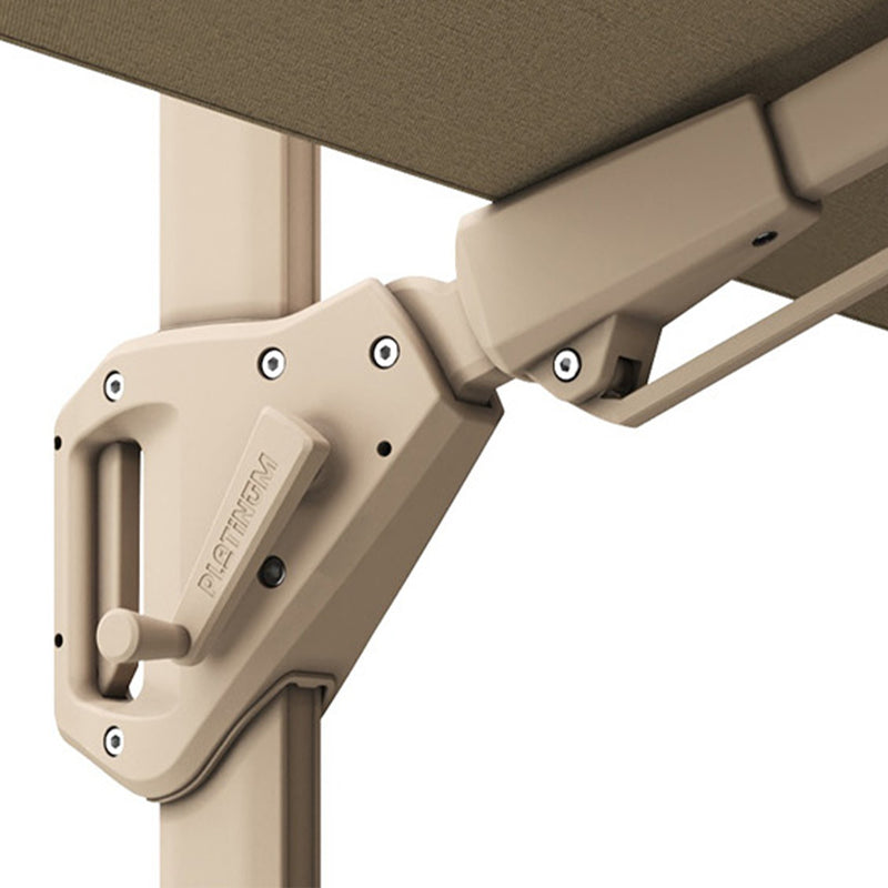 Platinum CHALLENGER T1 Ampelschirm | 3000-4000 x 3000-3500 mm, 360° drehbar - 5 Main Image