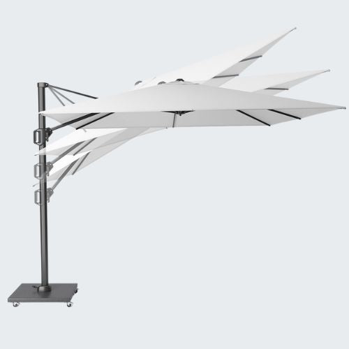 Platinum CHALLENGER T1 Ampelschirm | 3000-4000 x 3000-3500 mm, 360° drehbar - 8 Lightbox Main Image