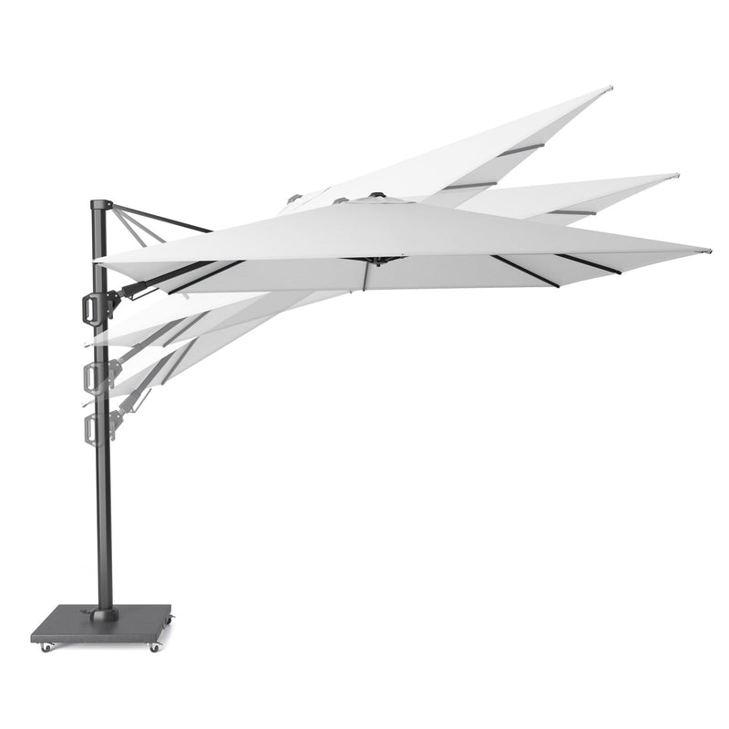 Platinum CHALLENGER T2 Ampelschirm | 2600-3500 x 2600-3500 mm, 360° drehbar, seitlich schwenkbar - 10 Main Image