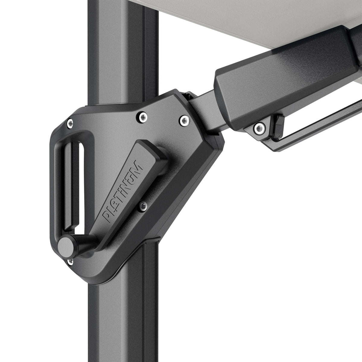 Platinum CHALLENGER T2 Ampelschirm | 2600-3500 x 2600-3500 mm, 360° drehbar, seitlich schwenkbar - 6 Lightbox Main Image
