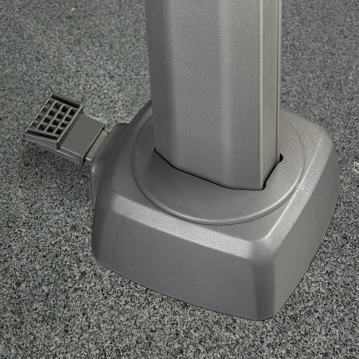 Platinum CHALLENGER T2 Ampelschirm | 2600-3500 x 2600-3500 mm, 360° drehbar, seitlich schwenkbar - 8 Lightbox Main Image